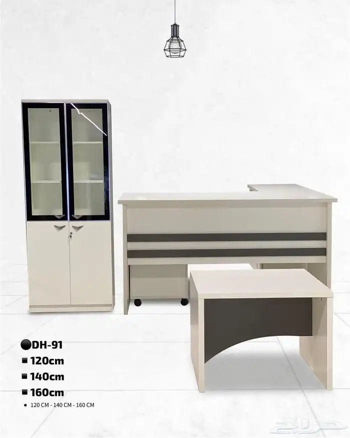 office furniture جديد اثاث مكاتب طقم فخم مكتب مدير و كراسي 15