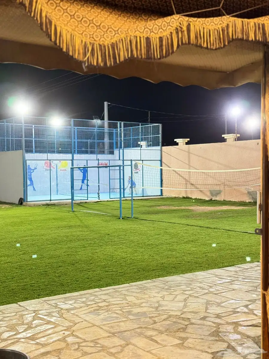 استراحة ب ملعب بادل ب ديراب 23
