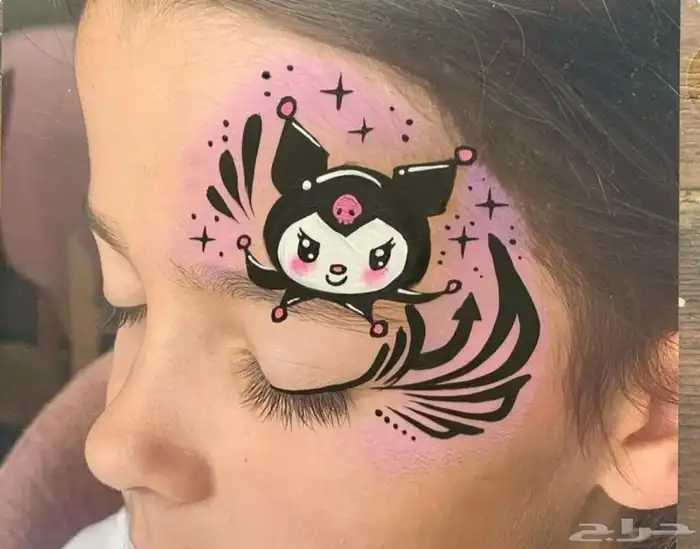 رسم وجه 8