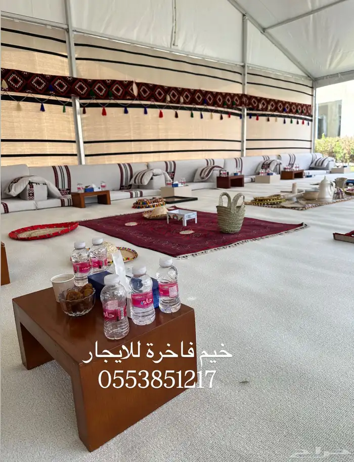 خيام فاخرة للإيجار 4