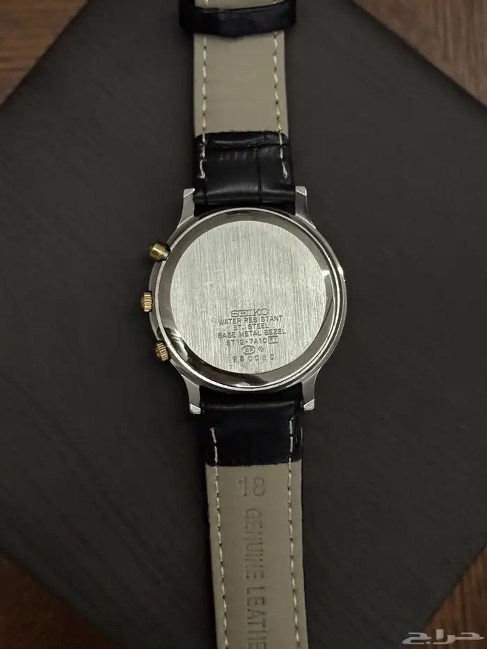 ساعة سيكو يابانية توقيت ثلاثي ( تم البيع ) 6