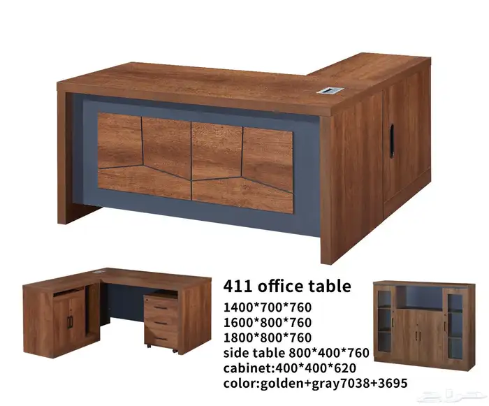 new office furniture desks chairs and meeting tables مكاتب 19