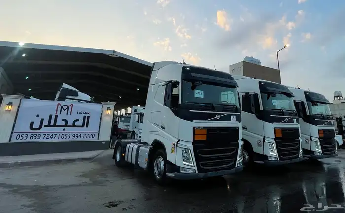 مجموعة شاحنات فولفو 2021 حجم FH 460 بطايق جدة 2
