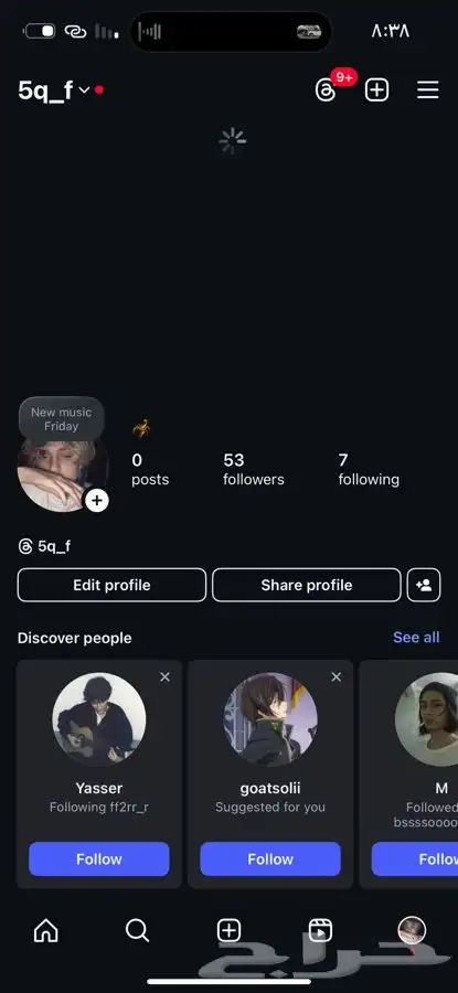 يوزر انستا للبيع شبه ثلاثي 0