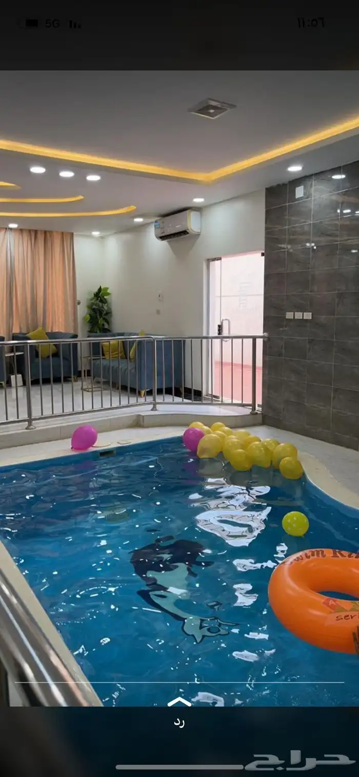 شاليهات للايجار اليومي او بالساعه 8