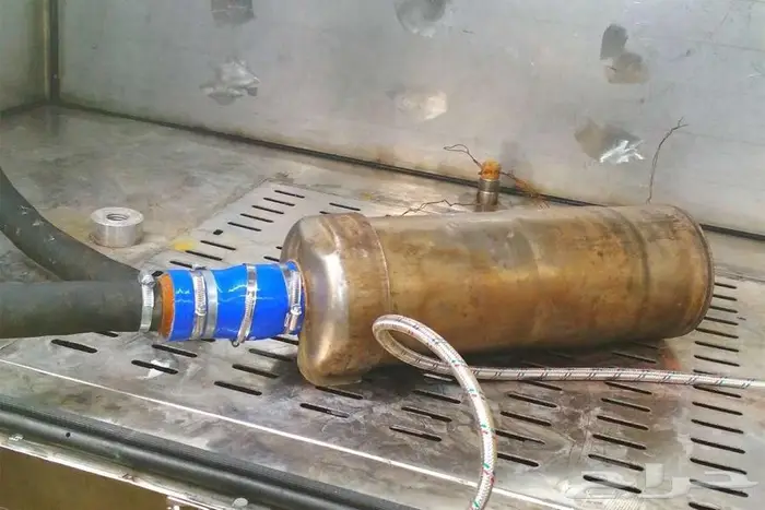 تنظيف دورة الهواء مع التيربو ودبة التلوث (دبة الرصاص) 2