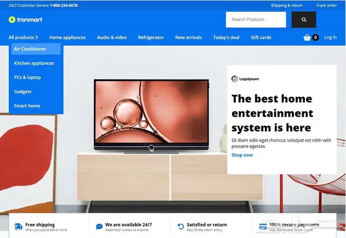 تصميم وبرمجة مواقع الكترونية وصفحات هبوط 16