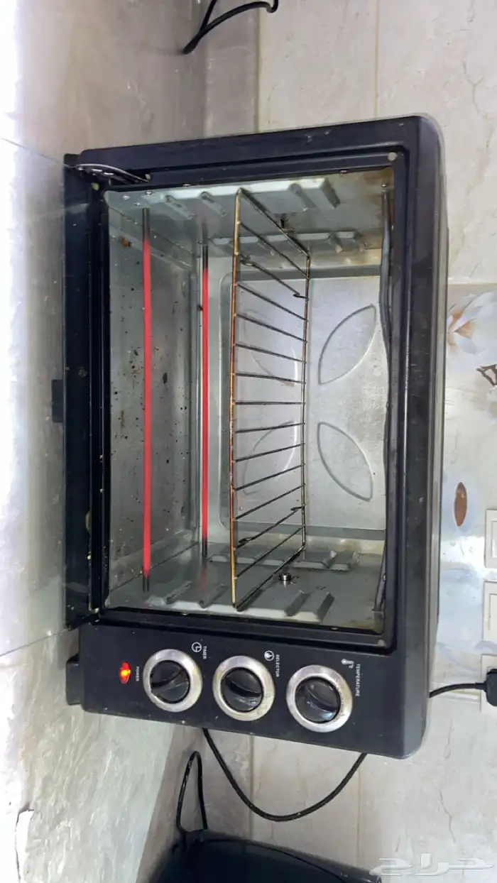 فرن شغال من تحت وخربان من فوق 2