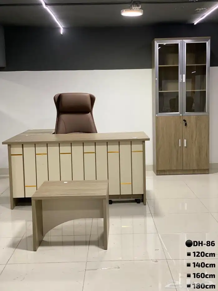 office furniture جديد اثاث مكاتب طقم فخم مكتب مدير و كراسي 14