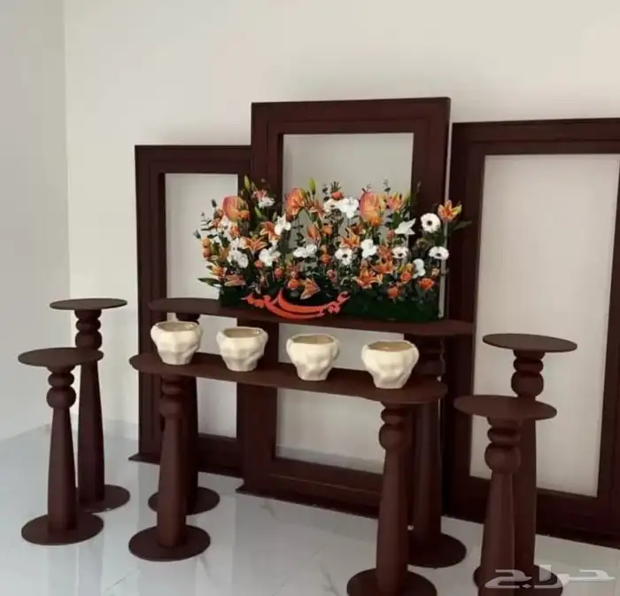 طاولات استقبال تجهيز حفلات 0