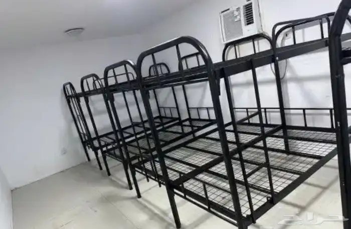 سرير حديد دورين للشركة و مؤسسة والشقق مفروشة و للعمال 0
