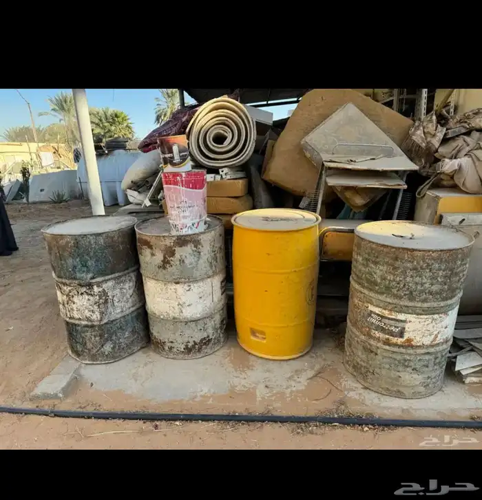 سكراب حديد وألمنيوم ونحاس بالخرج للبيع بالطن حياكم 2
