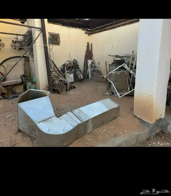 سكراب حديد وألمنيوم ونحاس بالخرج للبيع بالطن حياكم 1