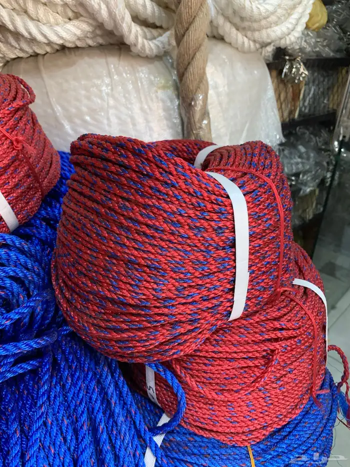 حبال خيش نايلون قطن سبته 15