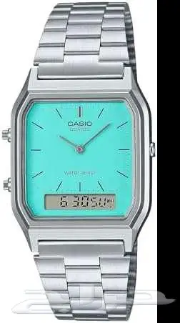 ساعة كاسيو فنتج aq 230 ألوان متعددة ( تيفاني وألوان أخرى ) 0