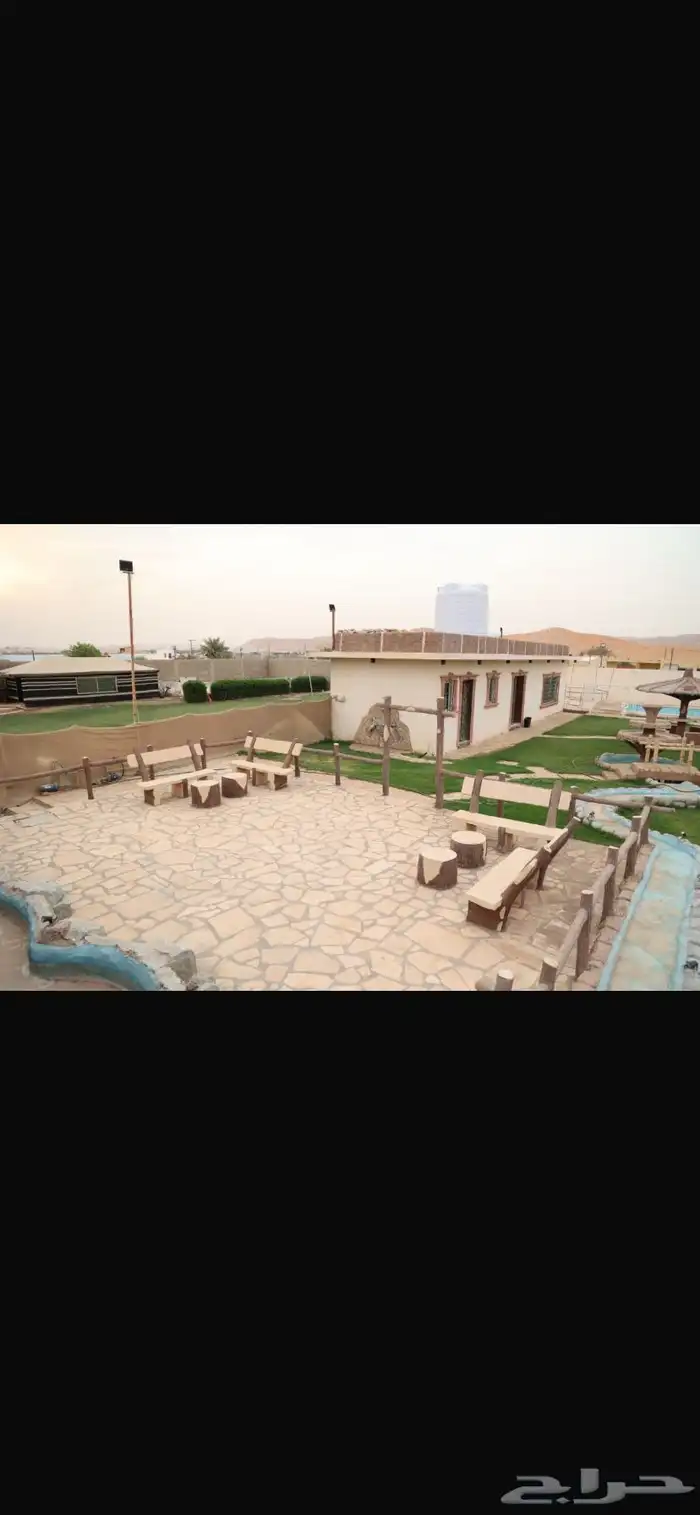 للبيع استراحة فاخره في ديراب مساحة 2000م 3