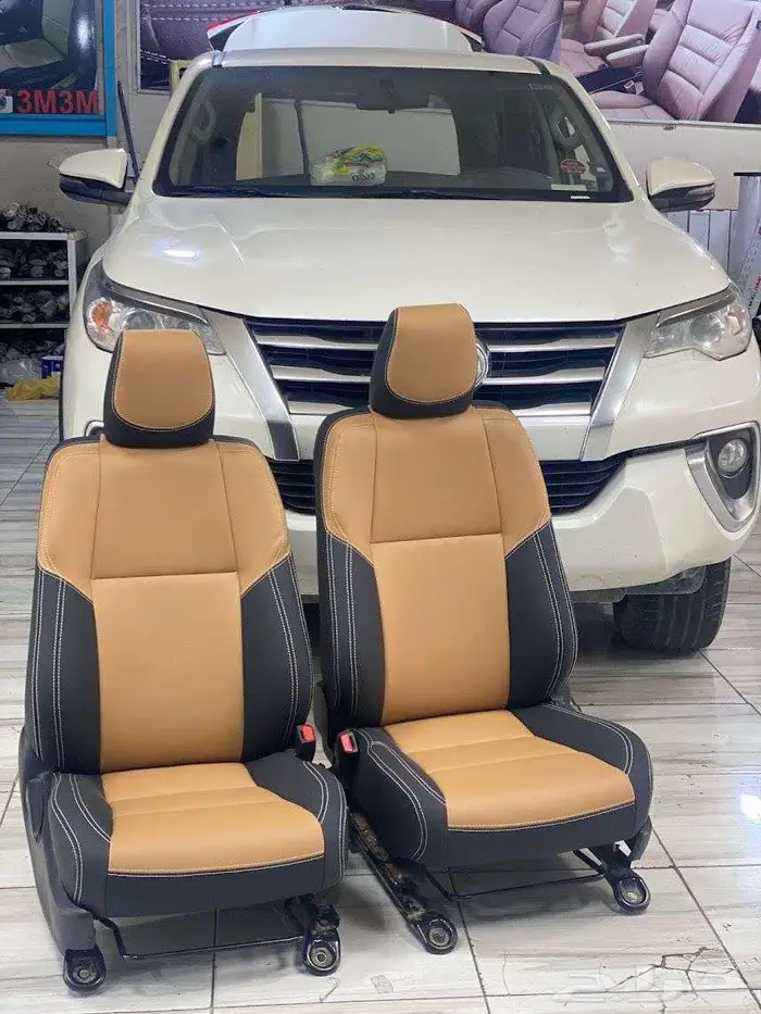 افخم و اجود أنواع تلبيسات مراتب السيارات 1