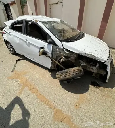 اكسنت 2018 تشليح قطع 3