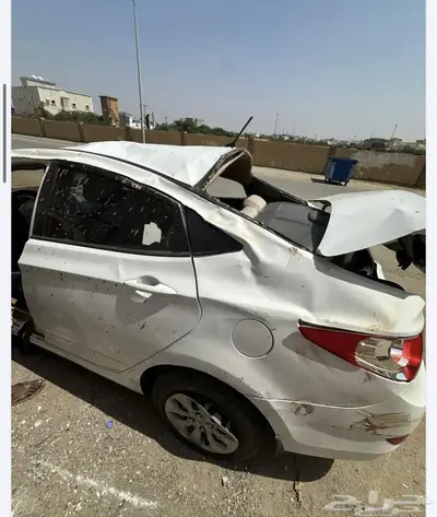 اكسنت 2018 تشليح قطع 2