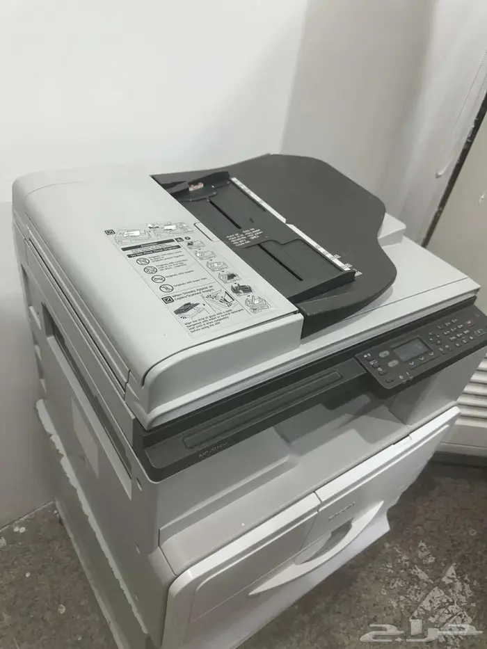 آلة التصوير ريكو ابيض و أسود A4 A3 مستعملة مع فيدر 1