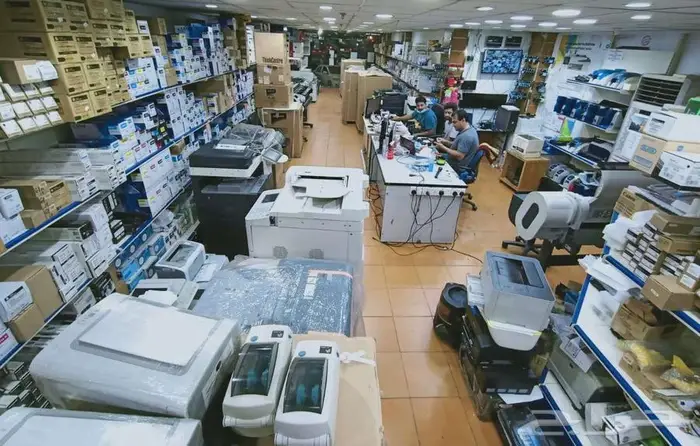 آلة التصوير ريكو ابيض و أسود A4 A3 مستعملة مع فيدر 18