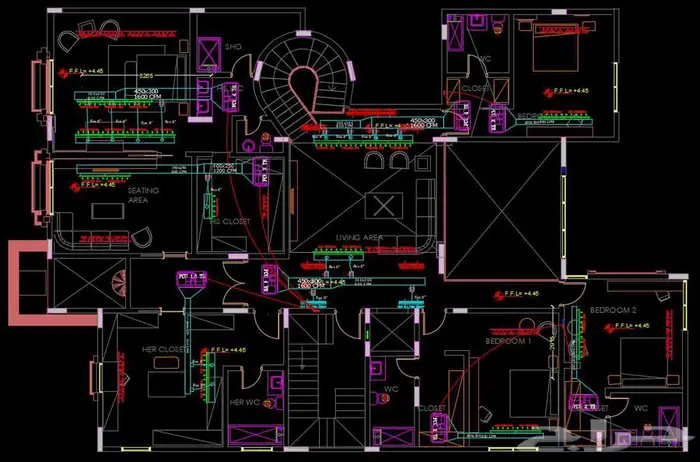 رسم وتصميم مخططات ميكانيك Mechanical Plans 4
