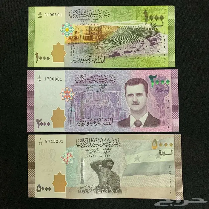 طقم عملة سوريا كامل 4