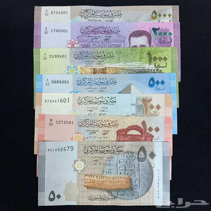 طقم عملة سوريا كامل 1