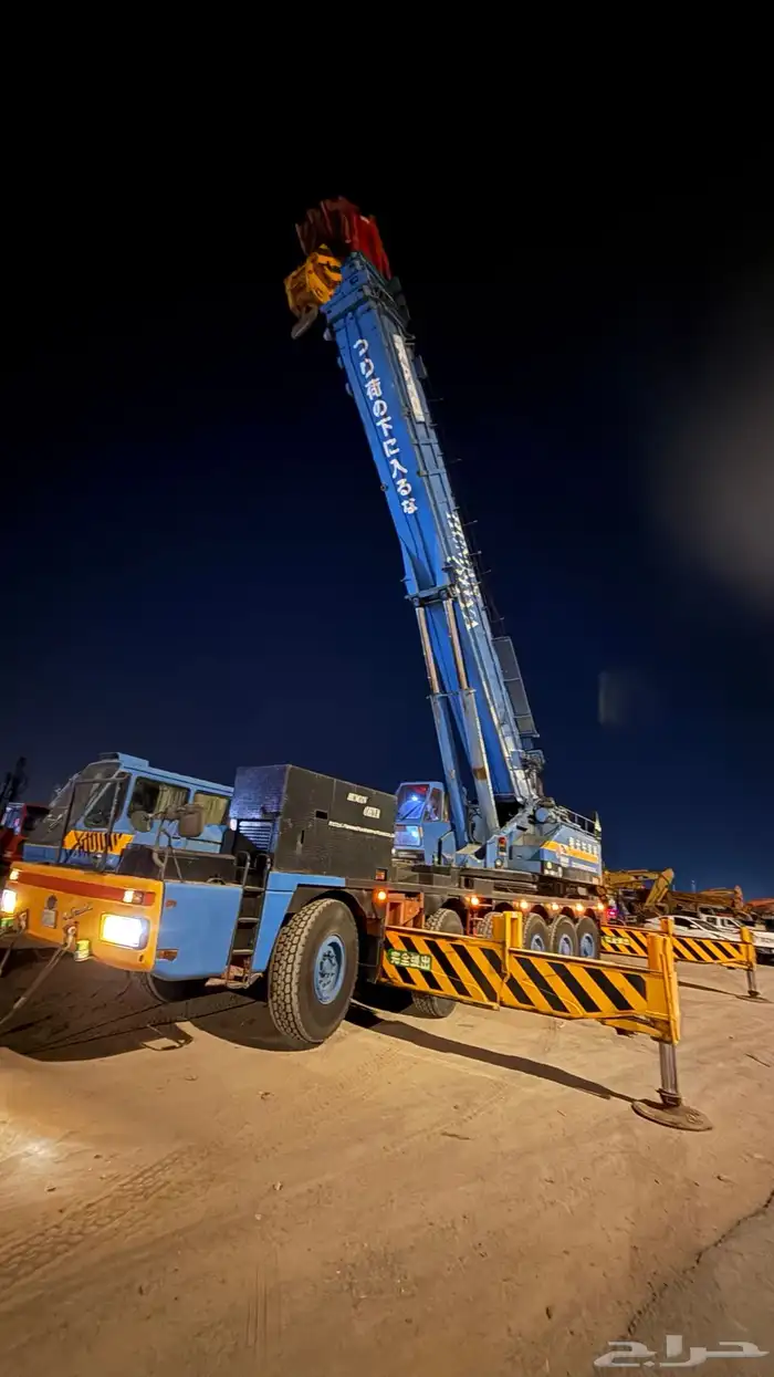 تاجير معدات ثقيلة كرين ونش 3