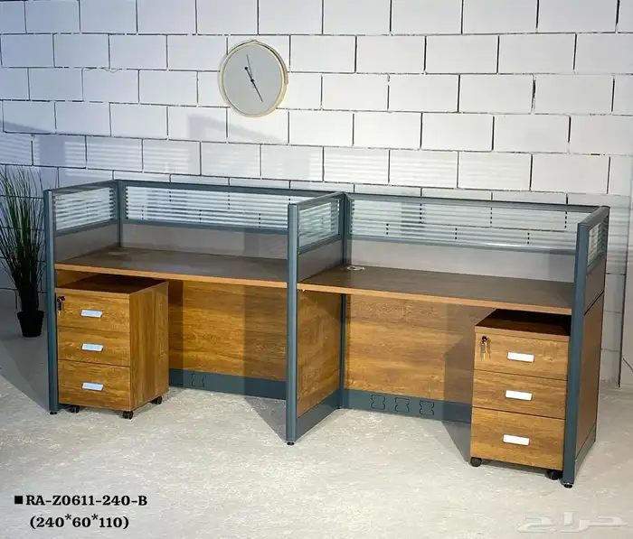 وحده عمل رباعي بارتيشن كراسي و ورك ستيشن workstations 11