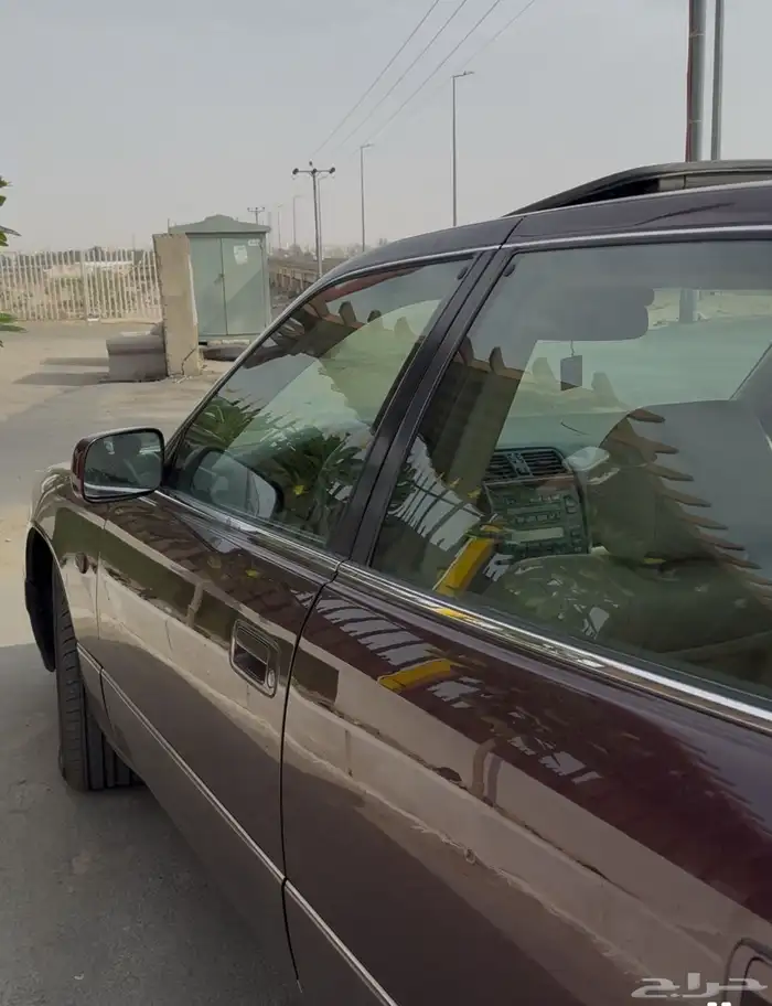 لكزس ال اس 400 سعودي عنابي . مجدد كامل اصلي 4