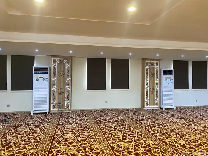 تفصيل ستائر رول بلاك اوت ستاير رول صن سكرين شفاف مع التركيب 6