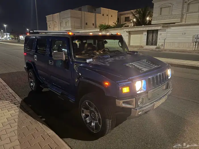 همر H2 لون أزرق غامق 10