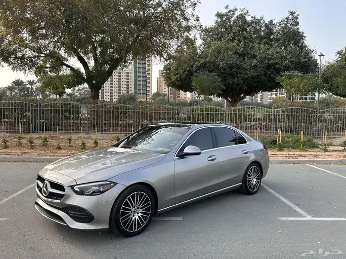 مرسيدس C300 وارد امريكا موديل 2022 بدبي 4