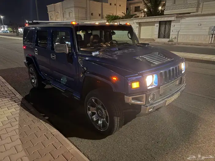 همر H2 لون أزرق غامق 11