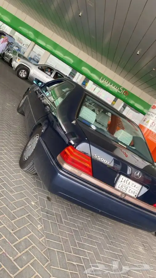 مرسيدس 1992شبح 500 S ياباني ماشي 97الف 19