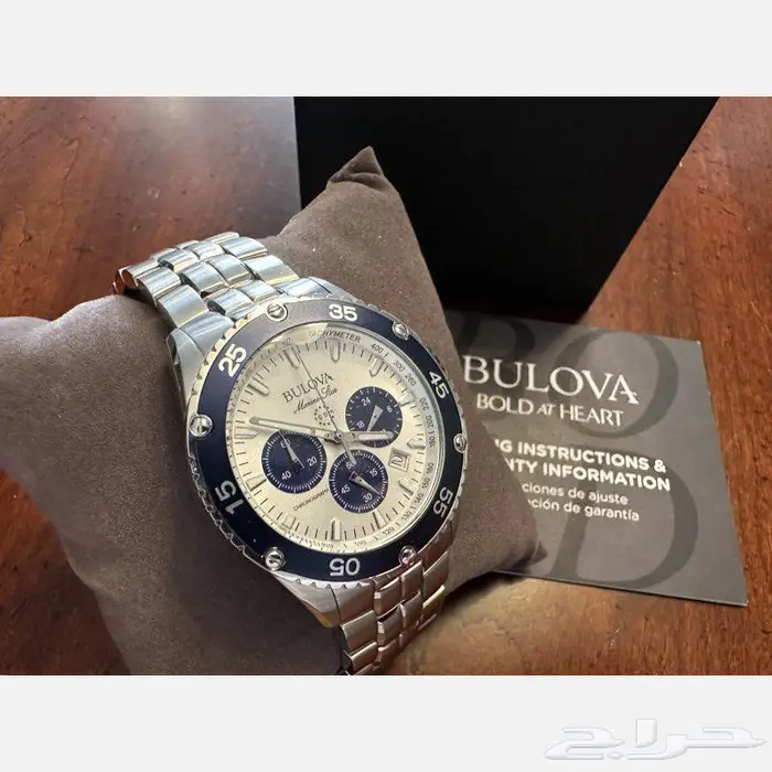 ساعة بلوفا جديدة BULOVA لؤلؤي موديل 98B423 2