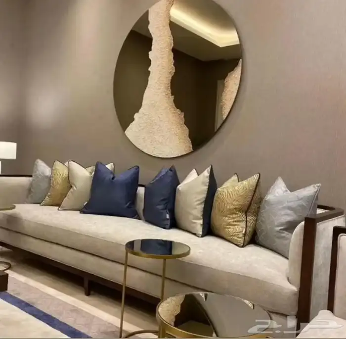 تفصيل جميع انواع الكنب والجلسات الارضي والستائر 1