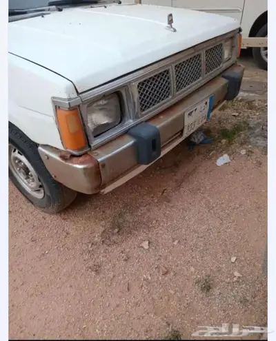 اللبيع نيسان ددسن موديل 90 تحمل لوحه مميزه 5