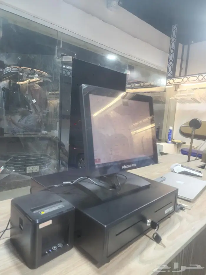 اجهزة كاشير لمس طابعة فواتير درج نقود برنامج محاسبي 5