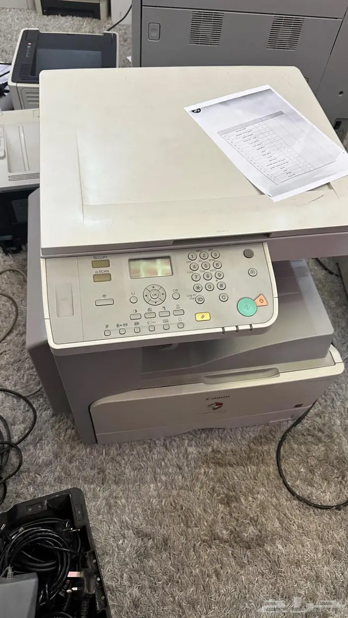 اجهزه متنوعه طابعات والات تصوير شبه جديده 6