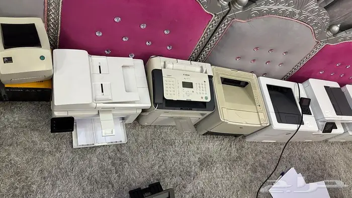اجهزه متنوعه طابعات والات تصوير شبه جديده 19
