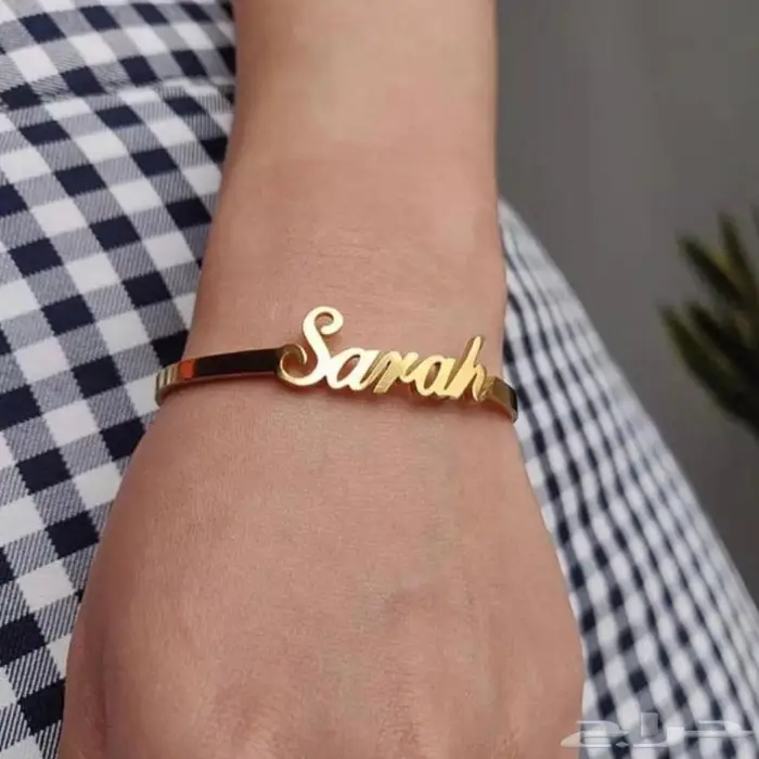 تفصيل اسماء مطلية بالذهب عيار 24 قراط اجمل الهدايا 5