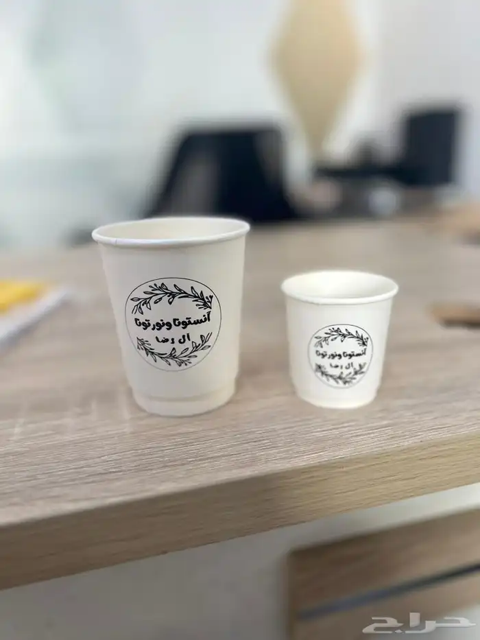 كوب كافي طباعة ملون كمياة قليلة 6
