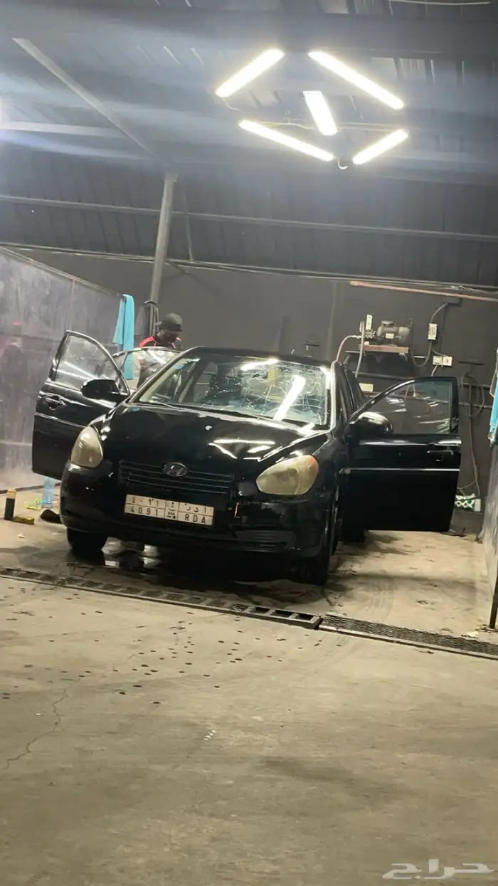 اكسنت 2008 عايدي قزاز كهرباء غير مفحوص وغير مجدد 6