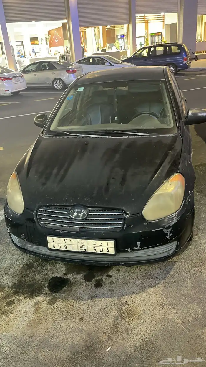 اكسنت 2008 عايدي قزاز كهرباء غير مفحوص وغير مجدد 1