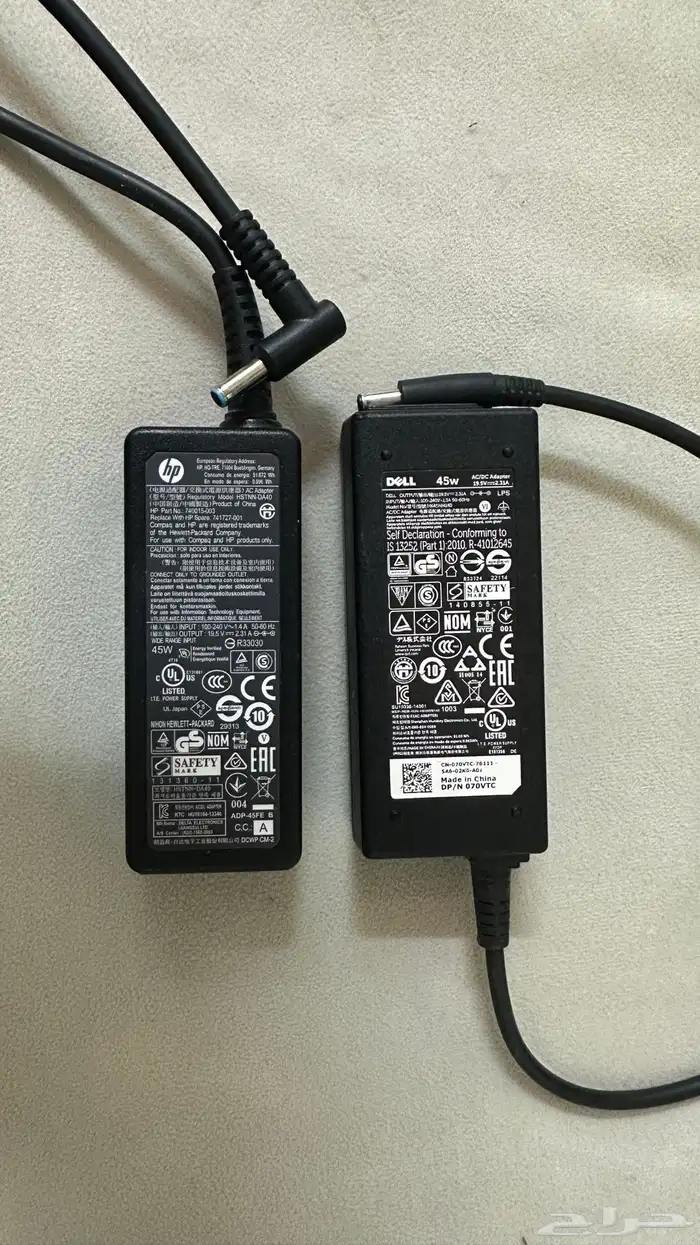 شاحن اصلي ديل dell و اتش بي hp و لينوفو lenovo و asus 2