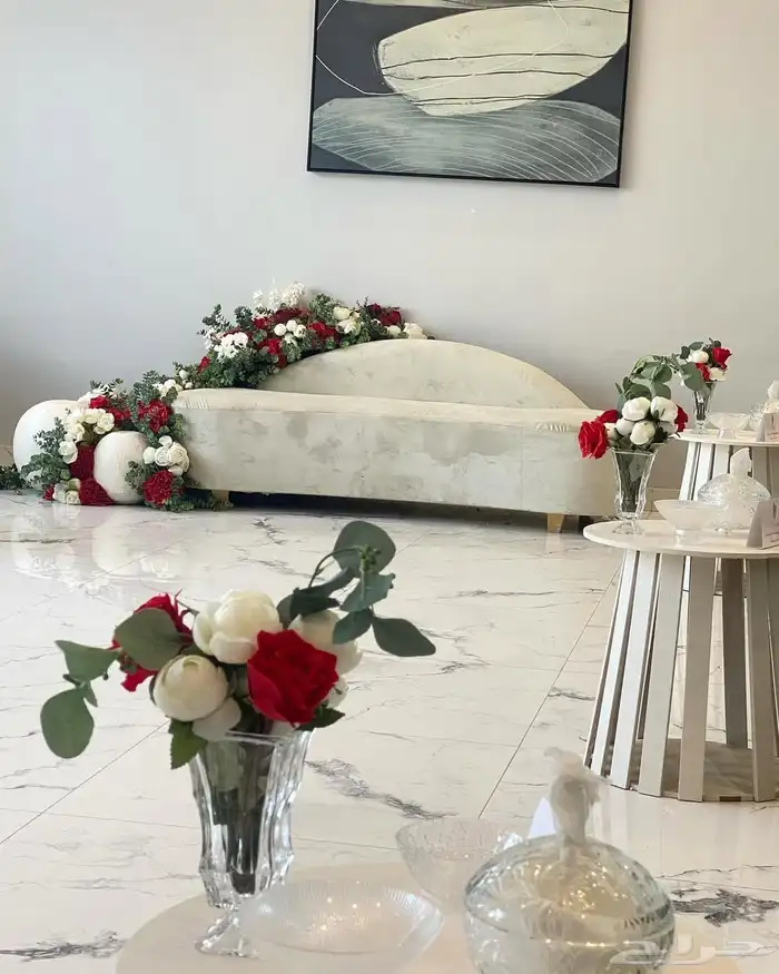 تأجير طاولات طعام وكوش افراح 2