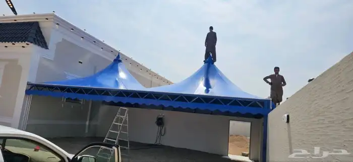 حدادة مظلات وسواتر 3
