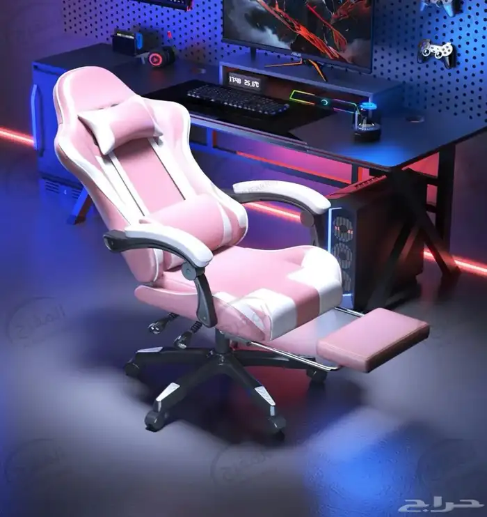 كرسي قيمنق وردي gaming chair 2